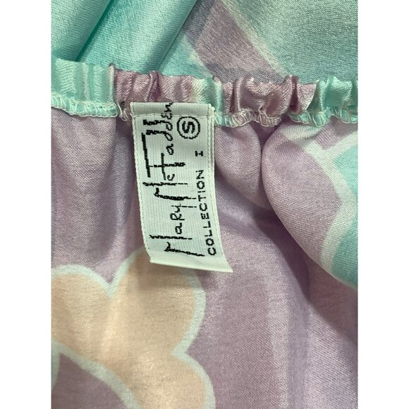 VTG Mary McFadden Vintage Pastel Floral Maxi Nightgown Gown Style 7209 USA - Picture 2 of 6